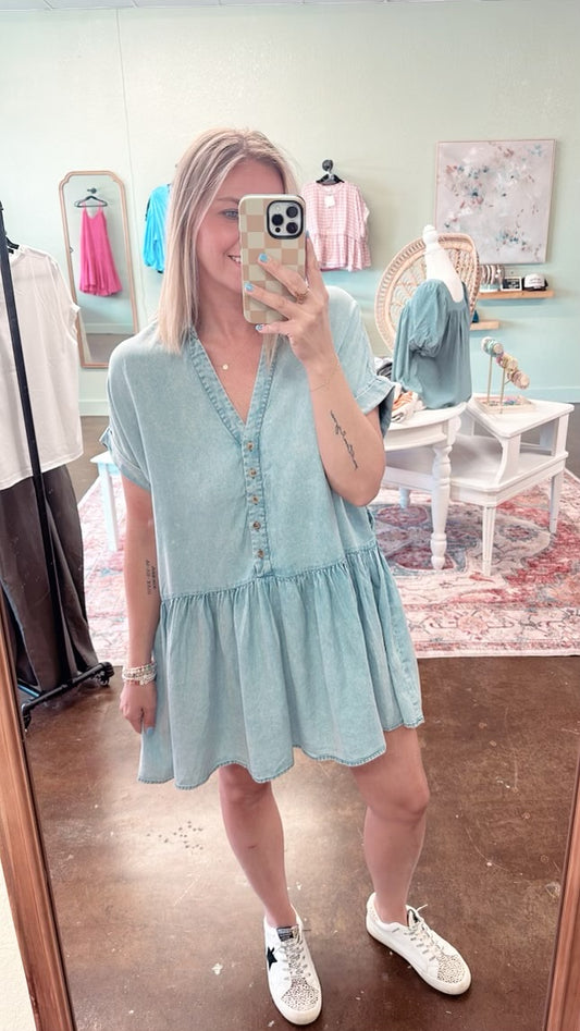 Denim Tunic Dress