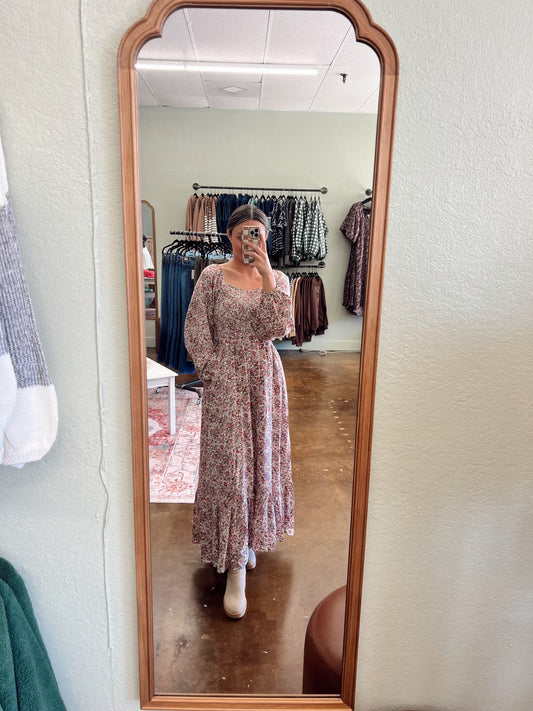 Sweet Floral Maxi Dress