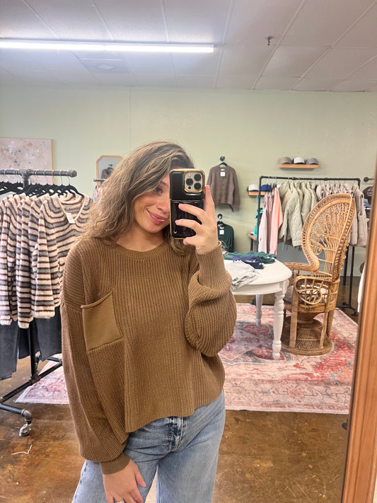 Camel Sweater