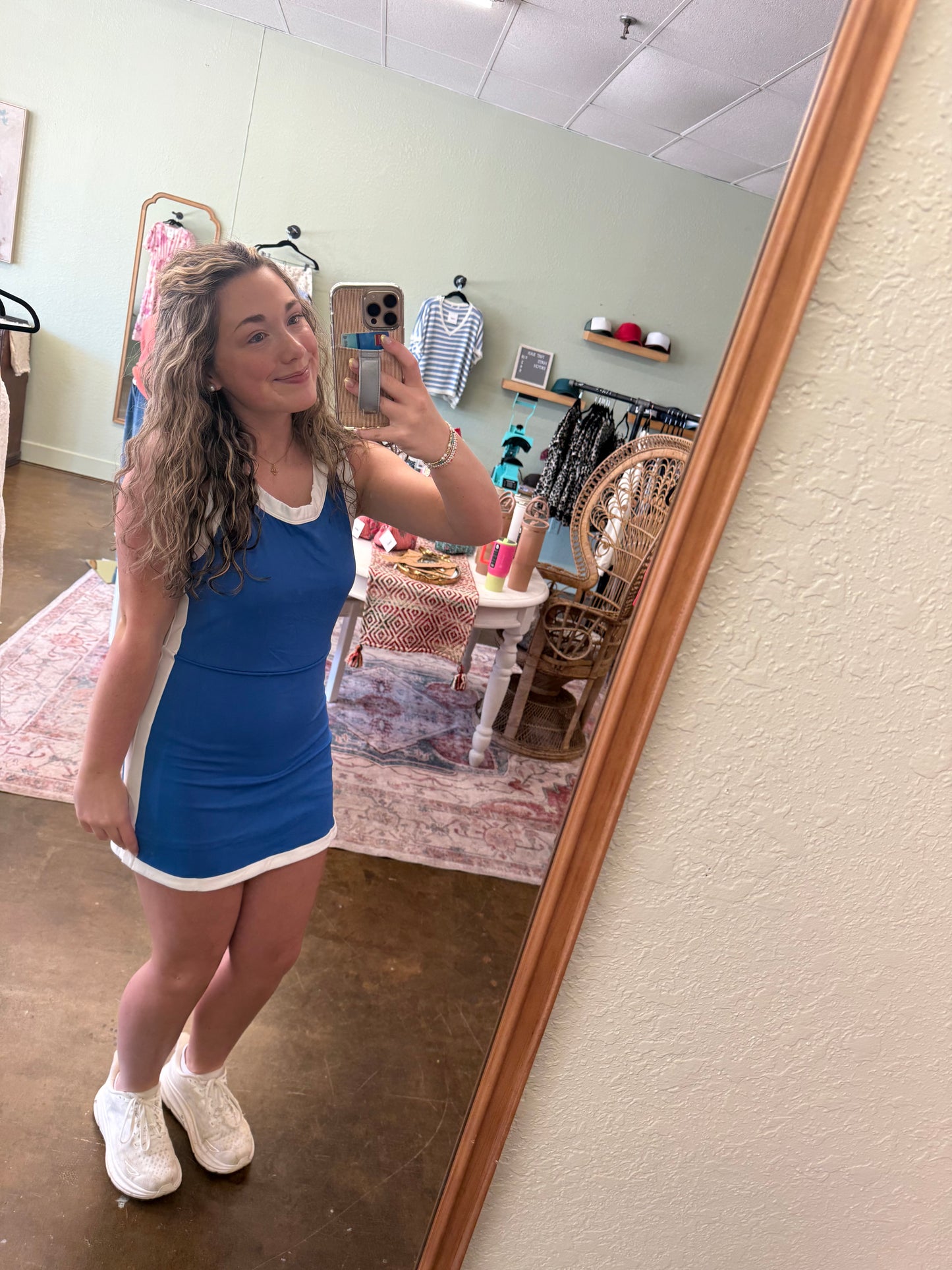 Blue Athletic Dress