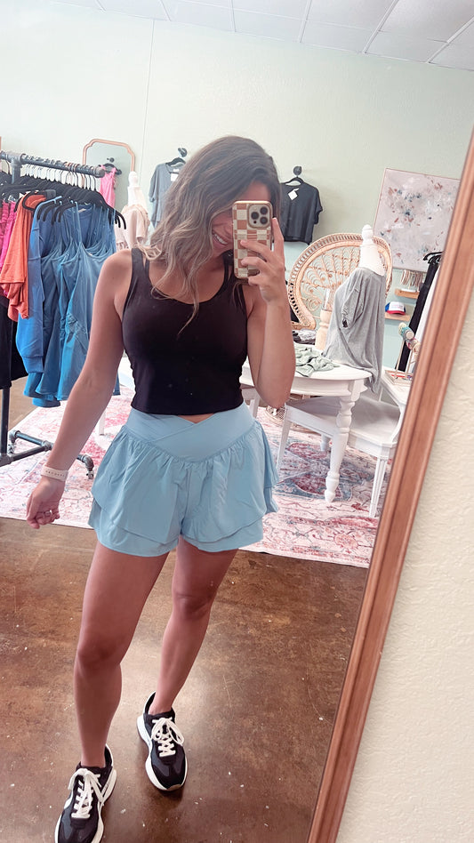 Breezy Shorts - Sky