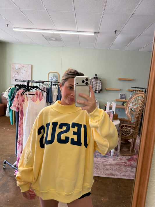Jesus Reversible Mockneck