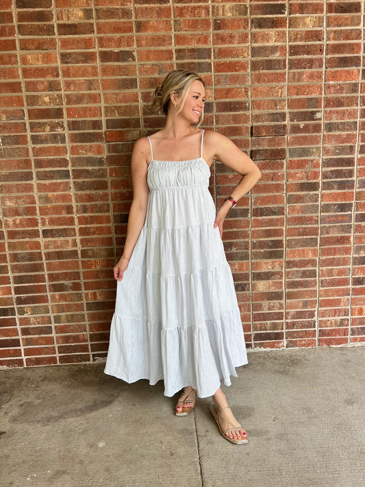 Pinstripe Dress