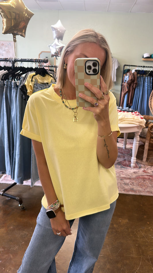 Yellow Mali Tee