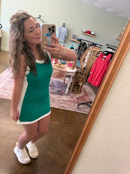 Green Athletic Dress
