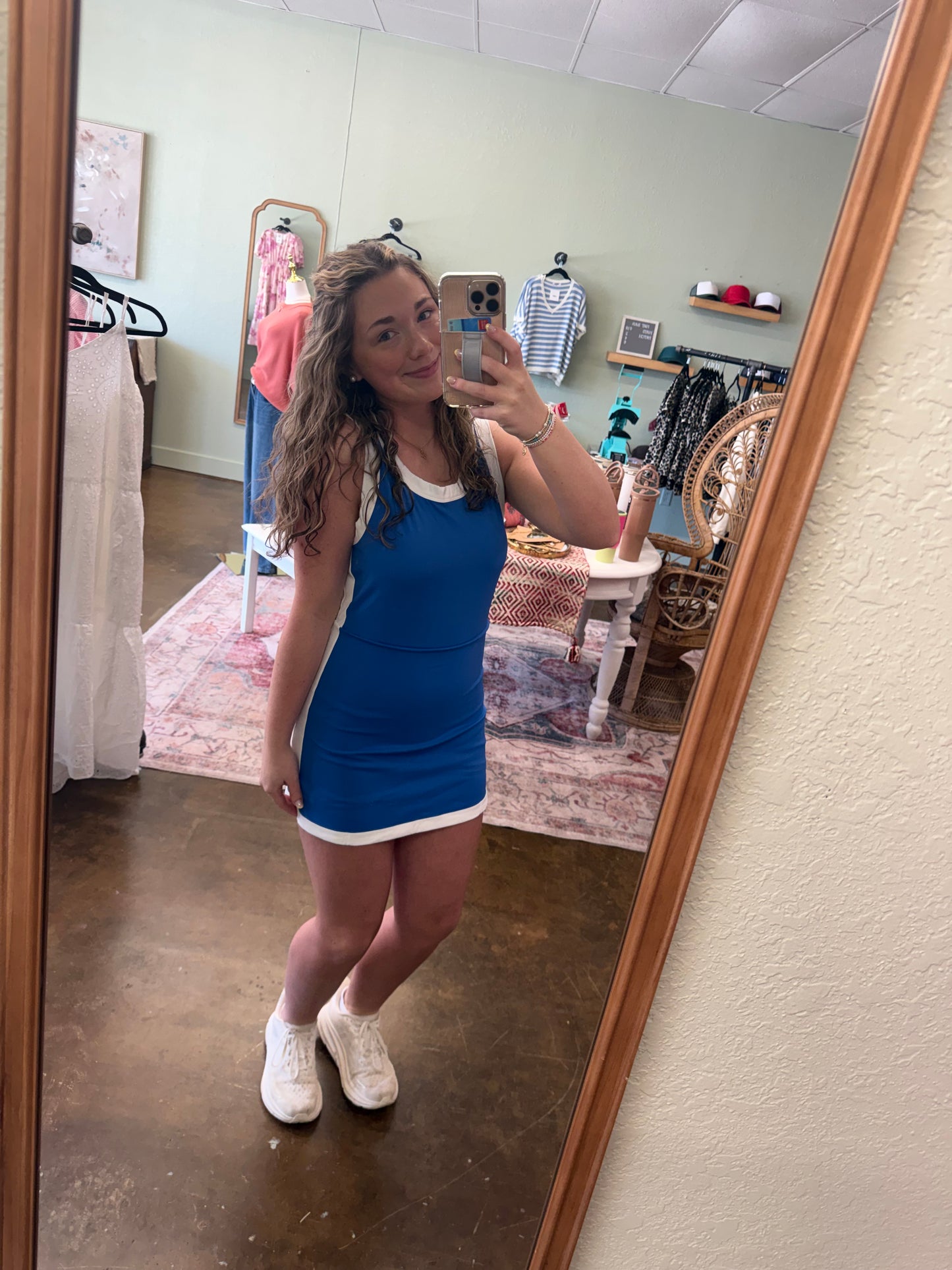 Blue Athletic Dress