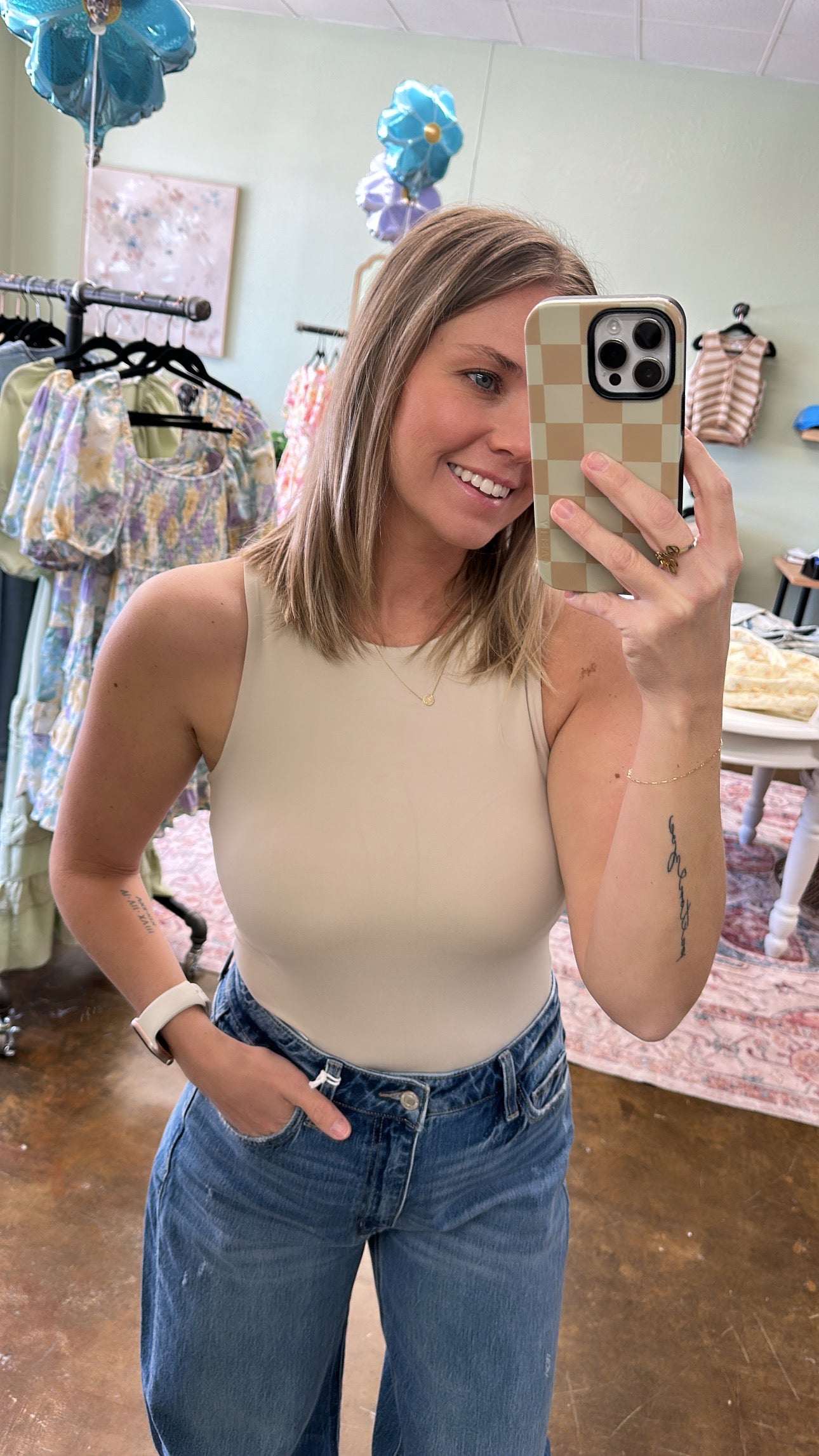 Taupe Bodysuit