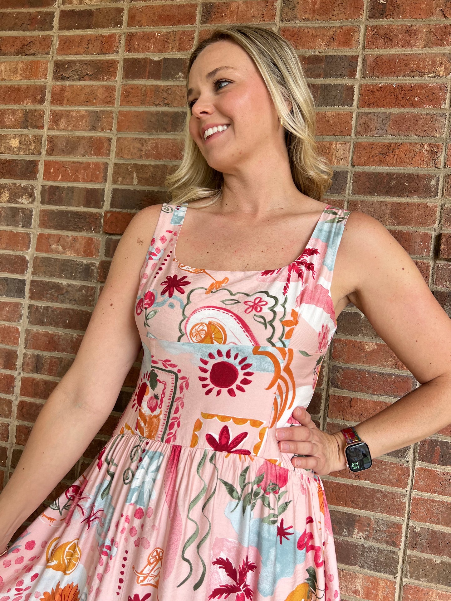 Summer Print Dress