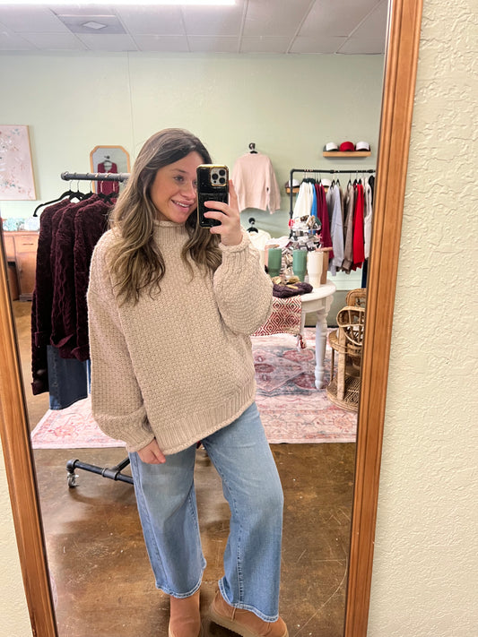 Birch Mock Neck Sweater