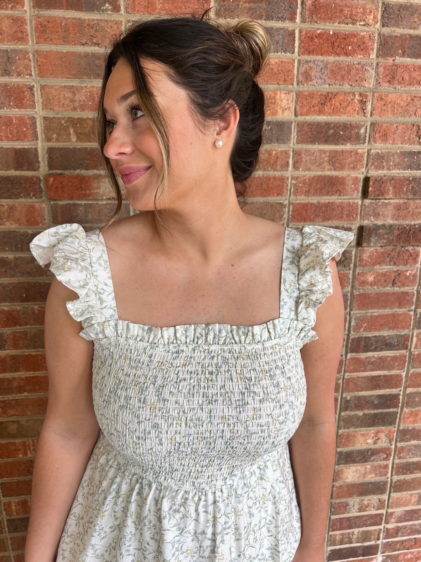 Floral Ruffle Dress