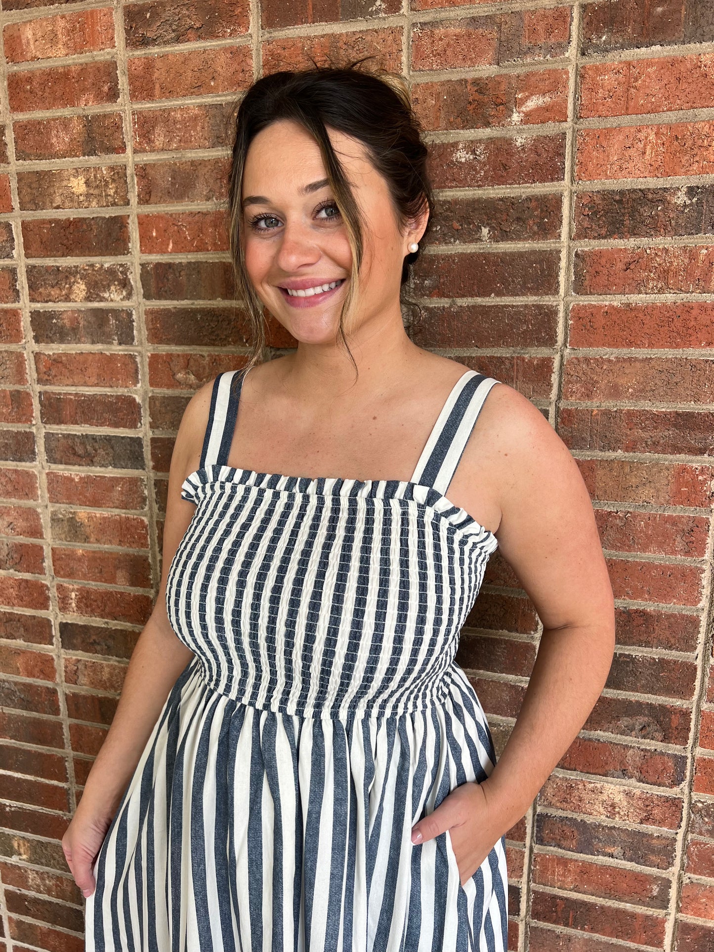 Nautical Stripe Dress