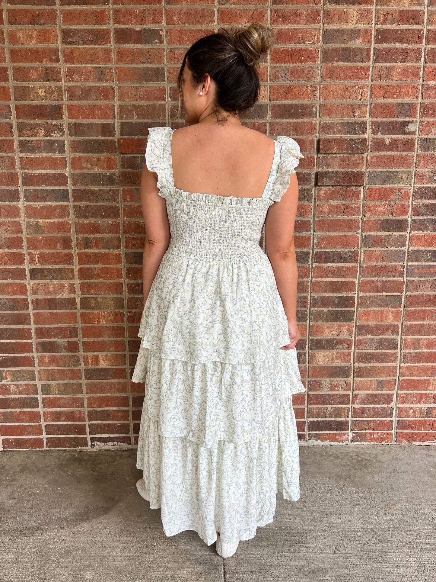Floral Ruffle Dress