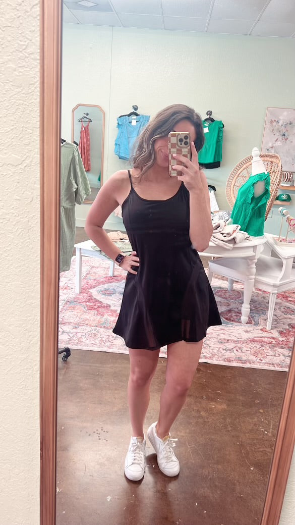 Black Tennis Dress