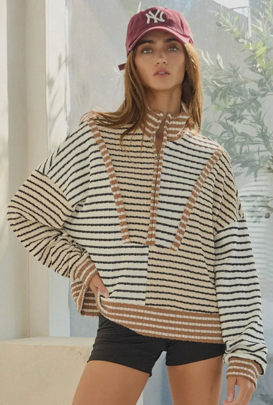 Hannah Half Zip Preorder