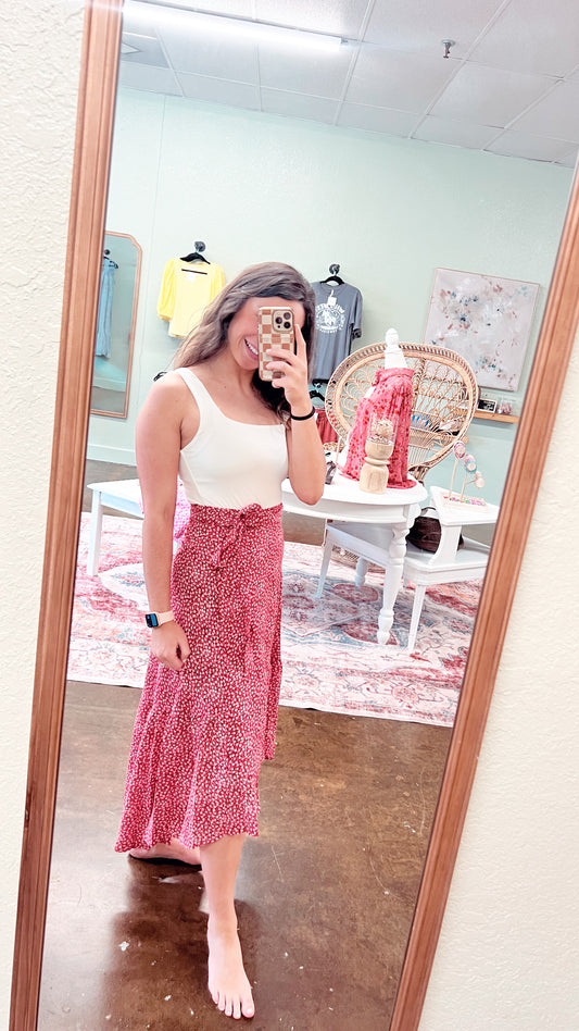 Cara Wrap Skirt