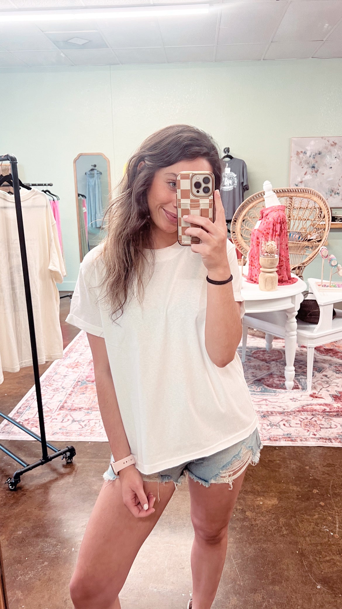 White Mali Tee