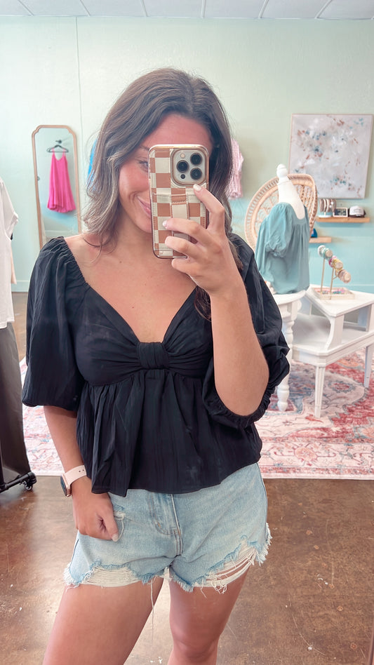Front Knot Top