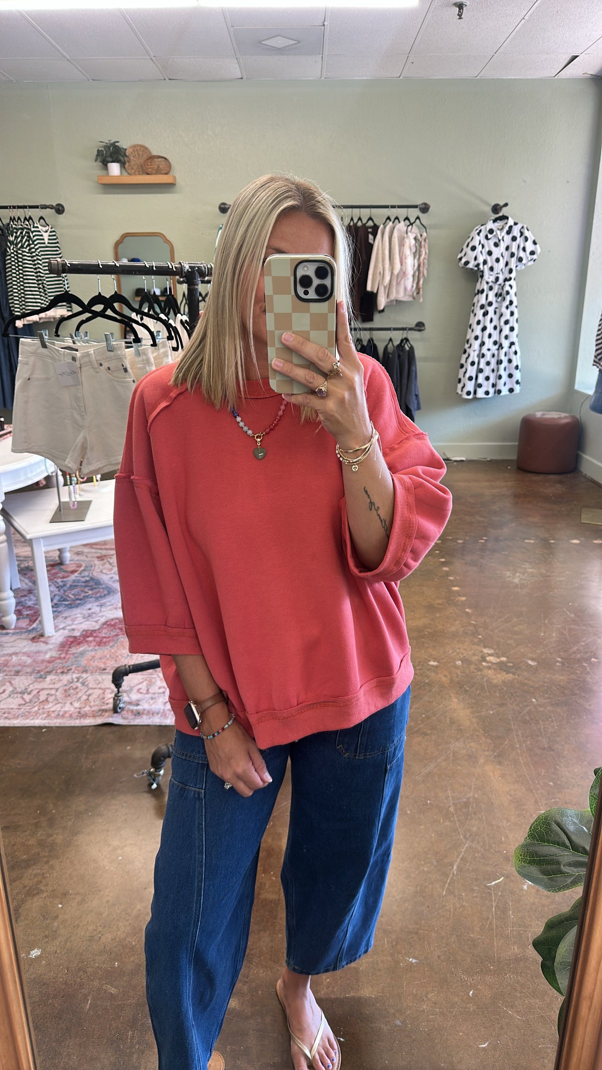 Pepper Crew Top