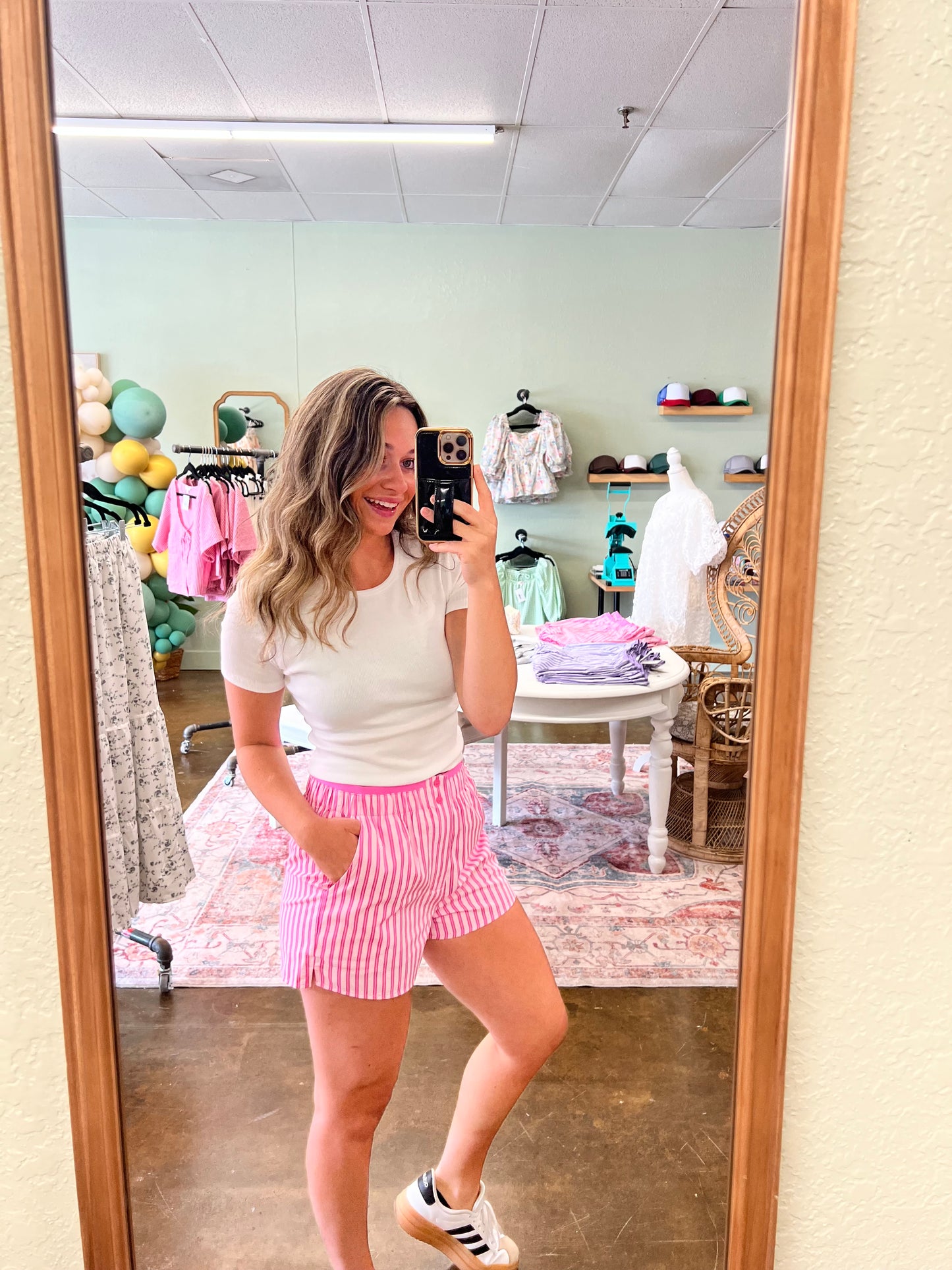 Pink Boxer Shorts