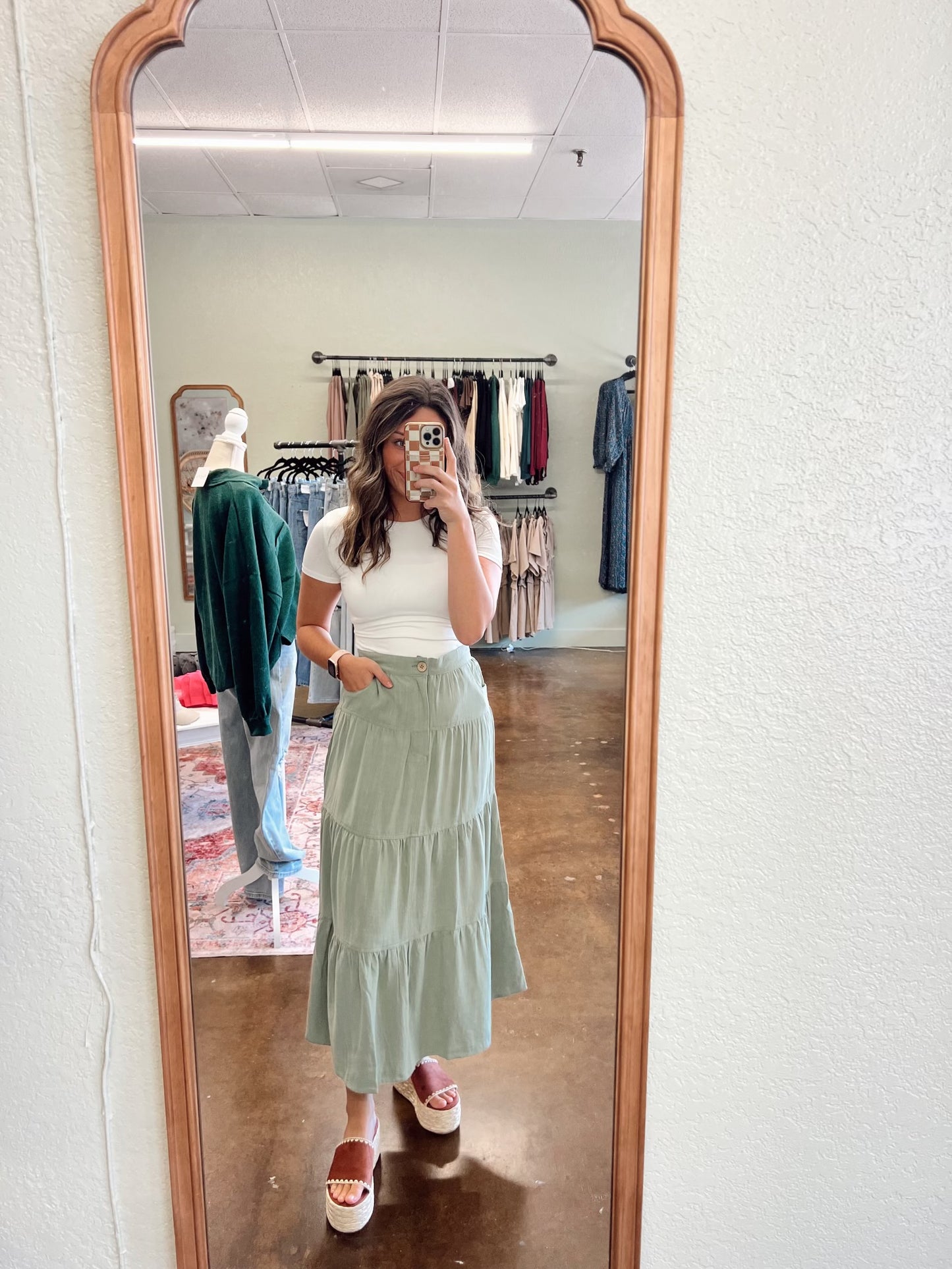 Mabel Midi Skirt