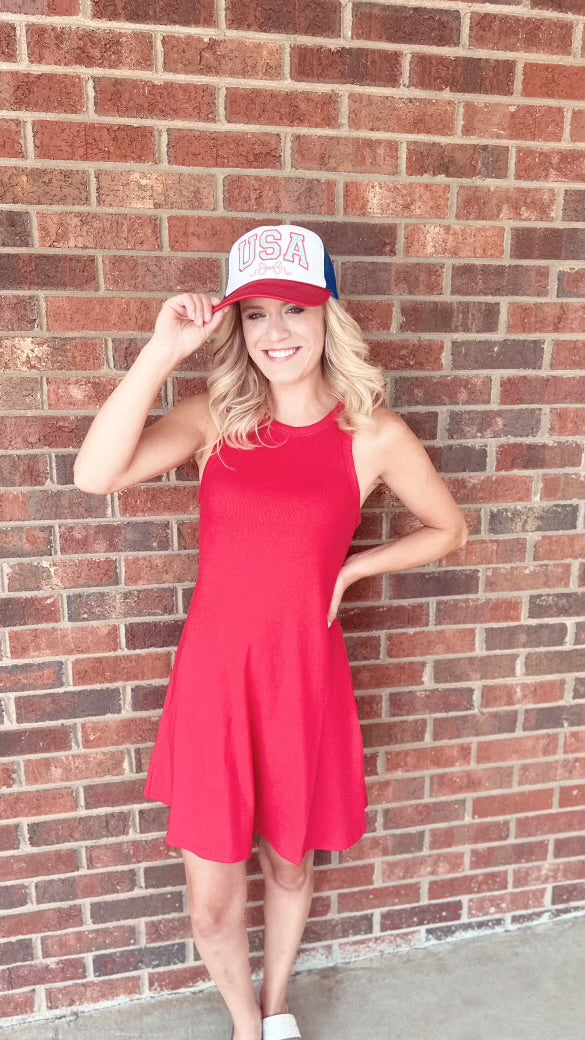 Red Mini Dress