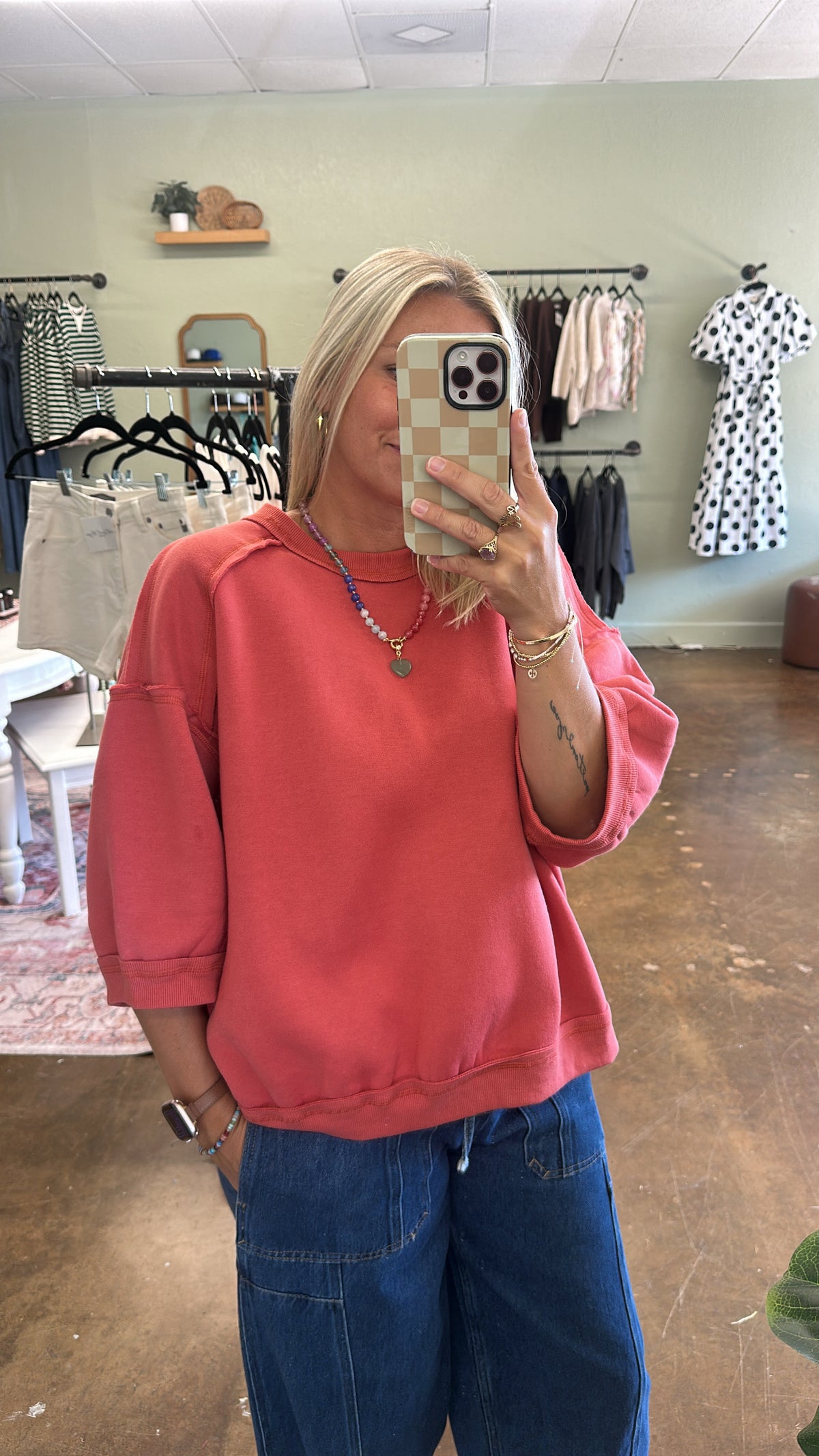 Pepper Crew Top