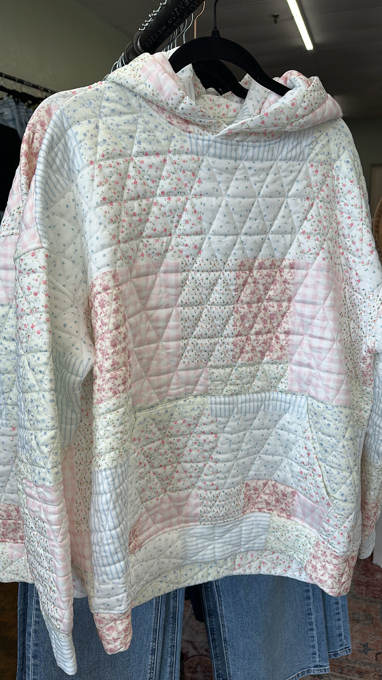 Remi Quilted Hoodie