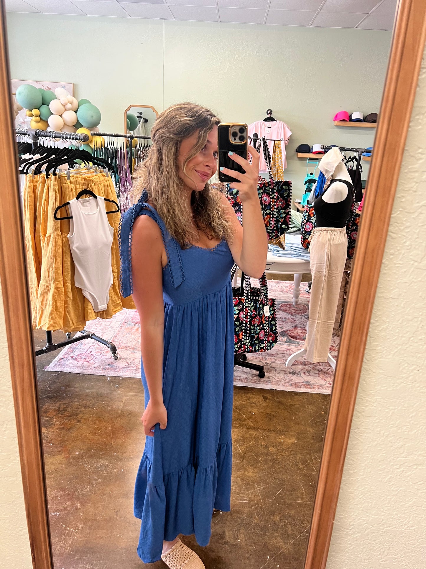 Dusty Midi Dress
