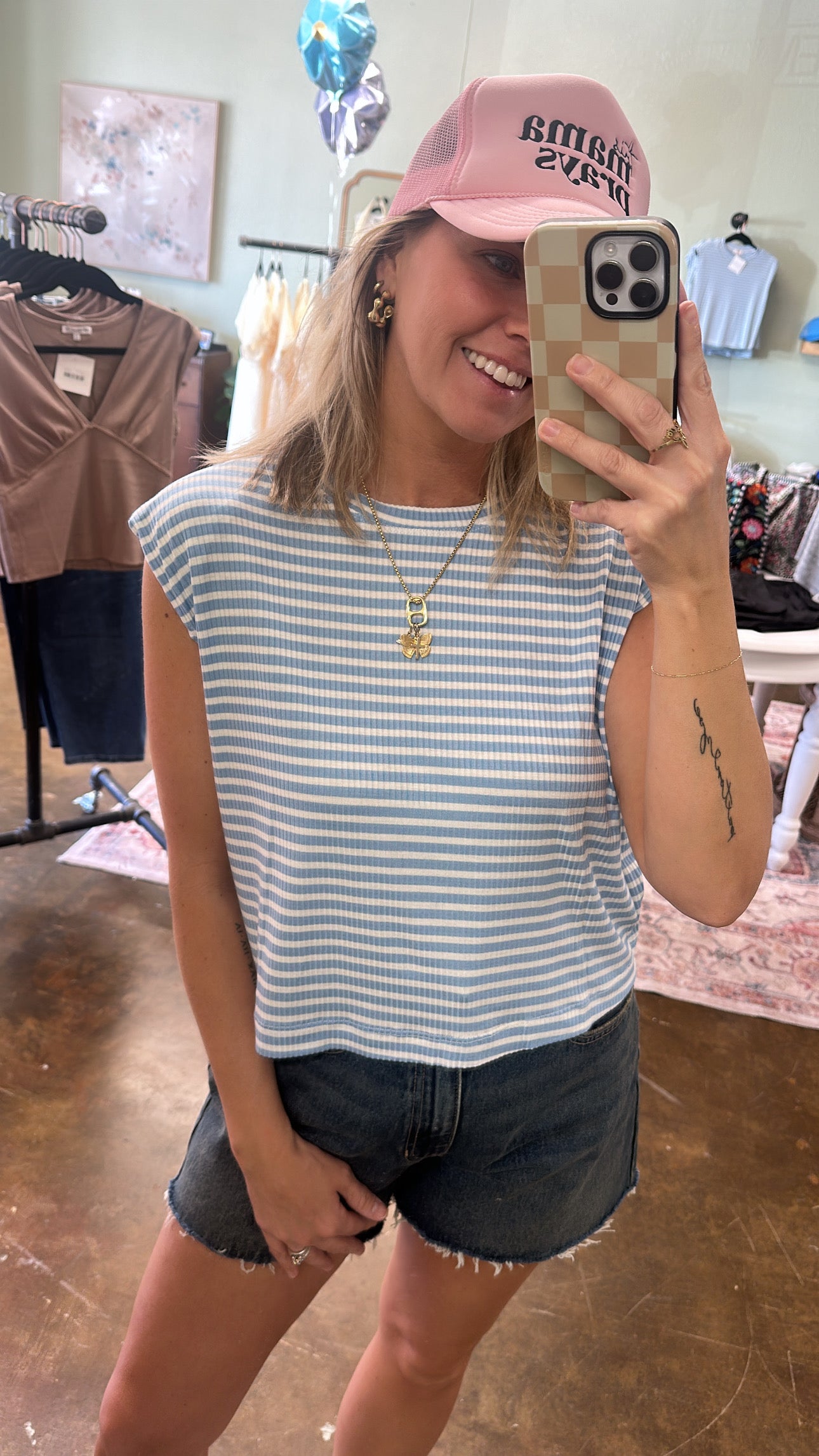 Aline Denim Short