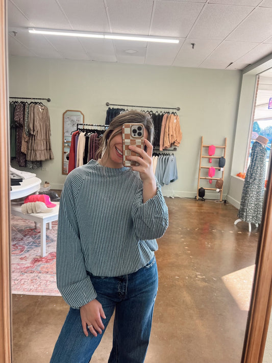 Balloon Knit Top