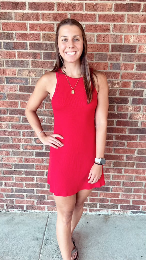 Red Mini Dress