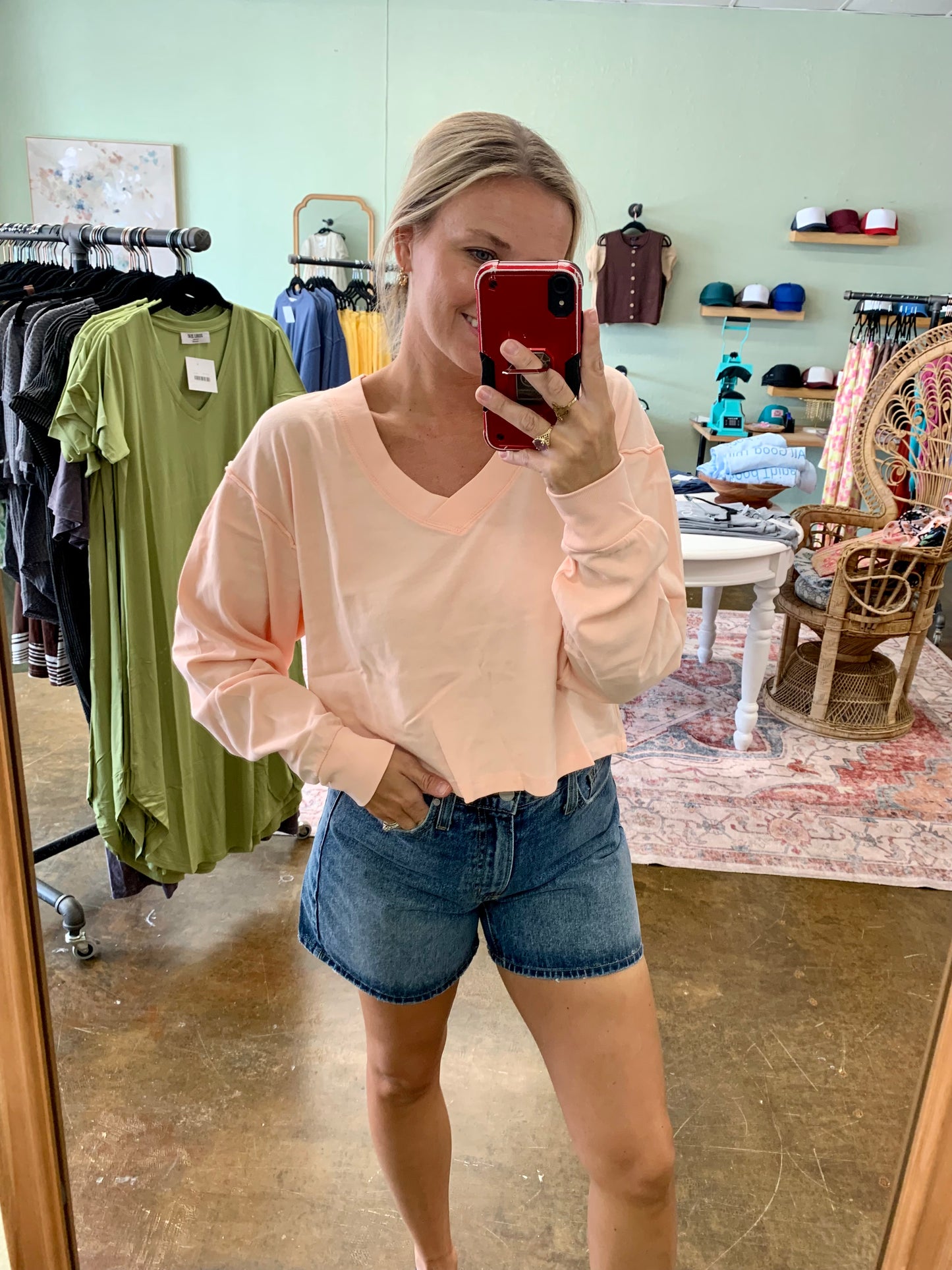 Peach Tee