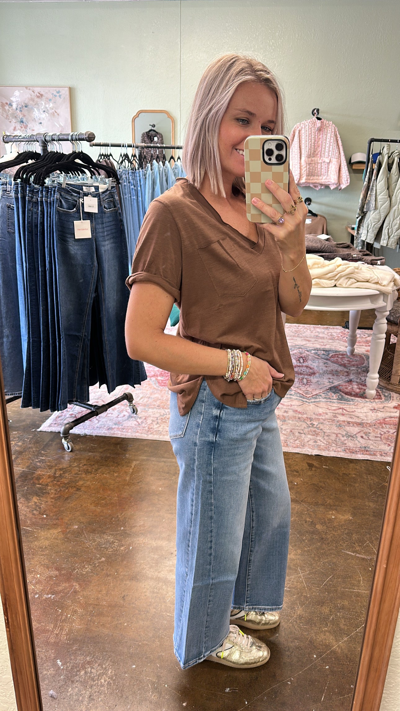 High Rise Baggy Jean