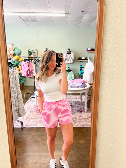 Pink Boxer Shorts