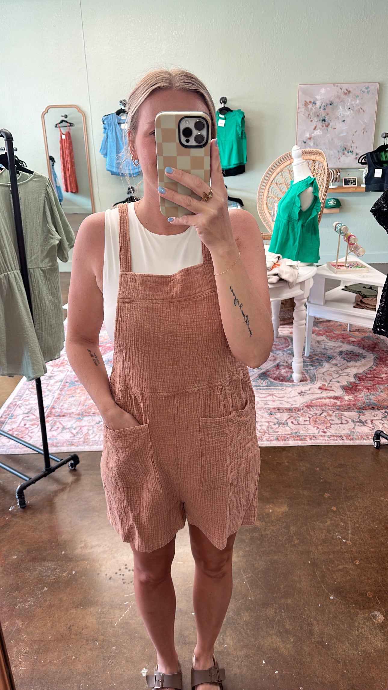 Mocha Romper