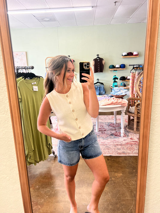 Vanilla Sweater Vest