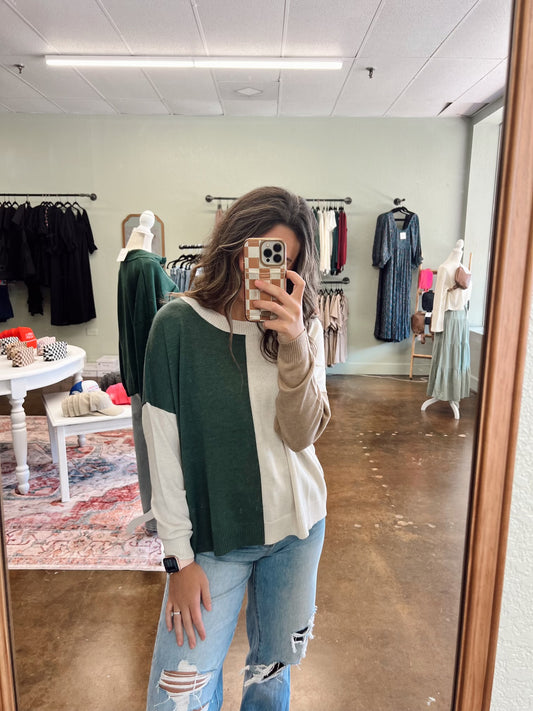 Hunter Colorblock Sweater