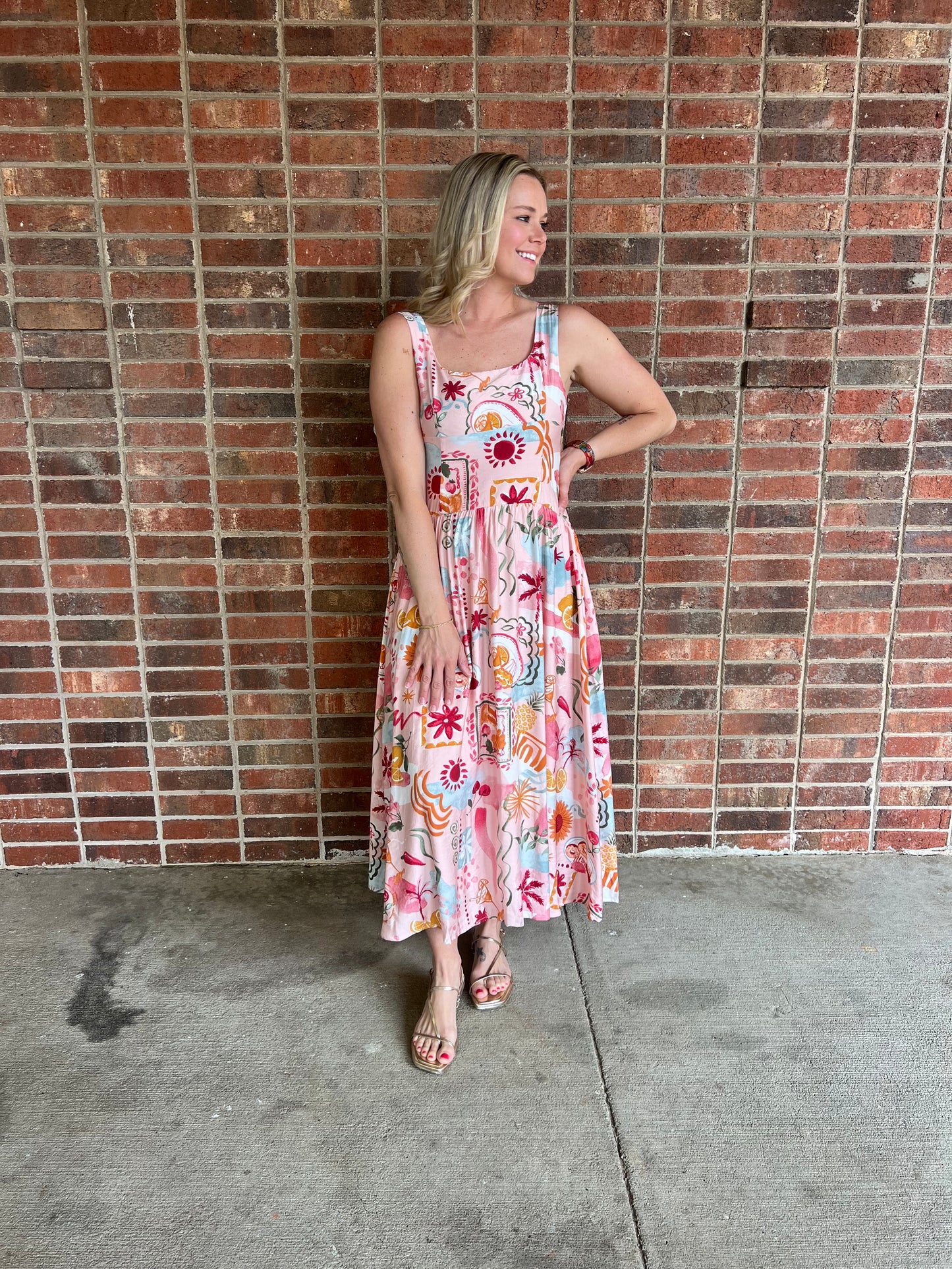 Summer Print Dress