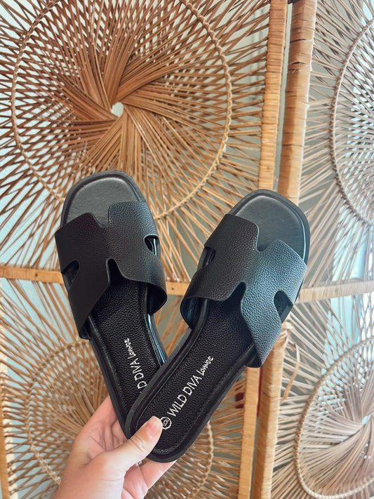 Midnight Slip Sandal
