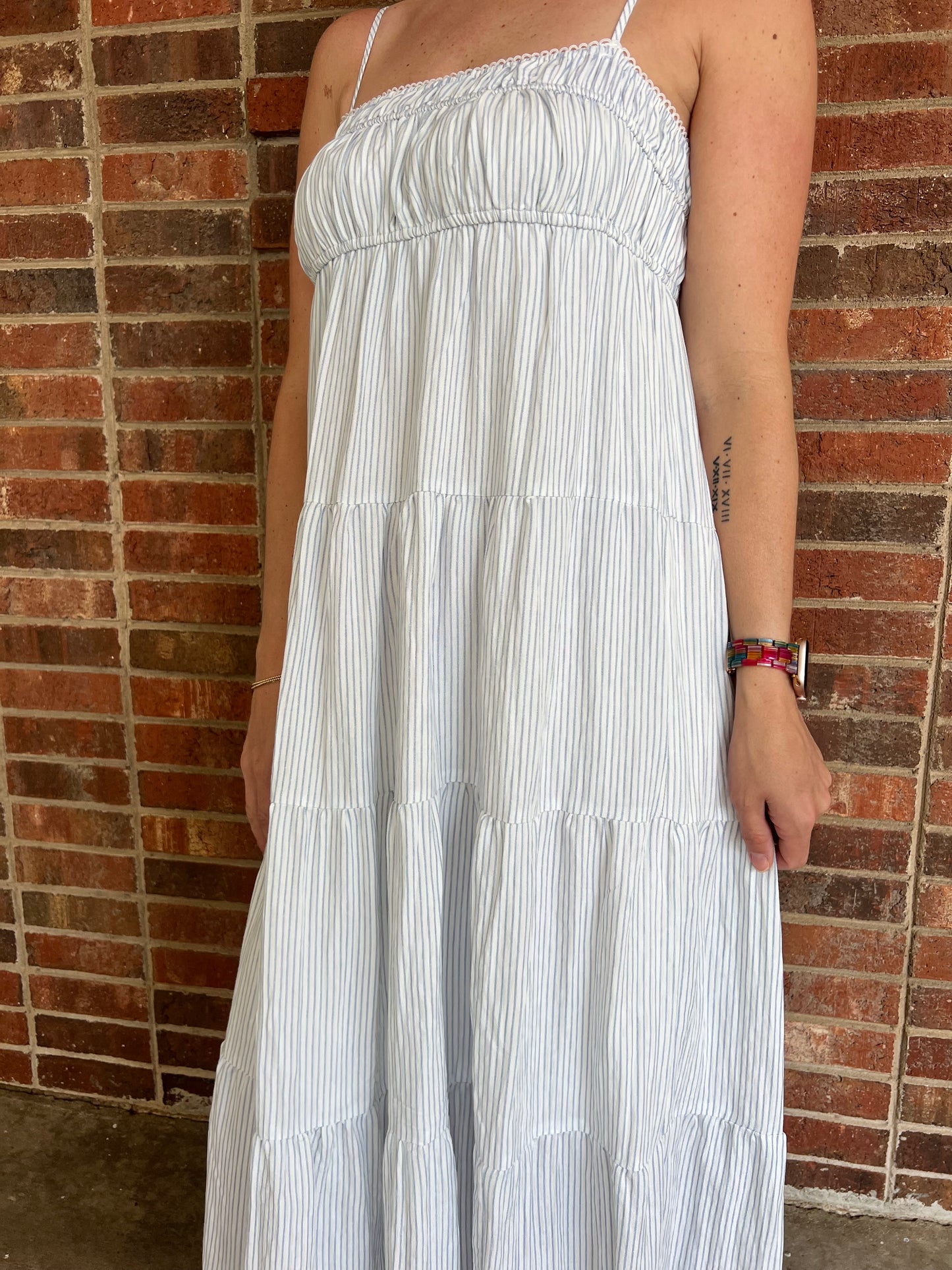 Pinstripe Dress