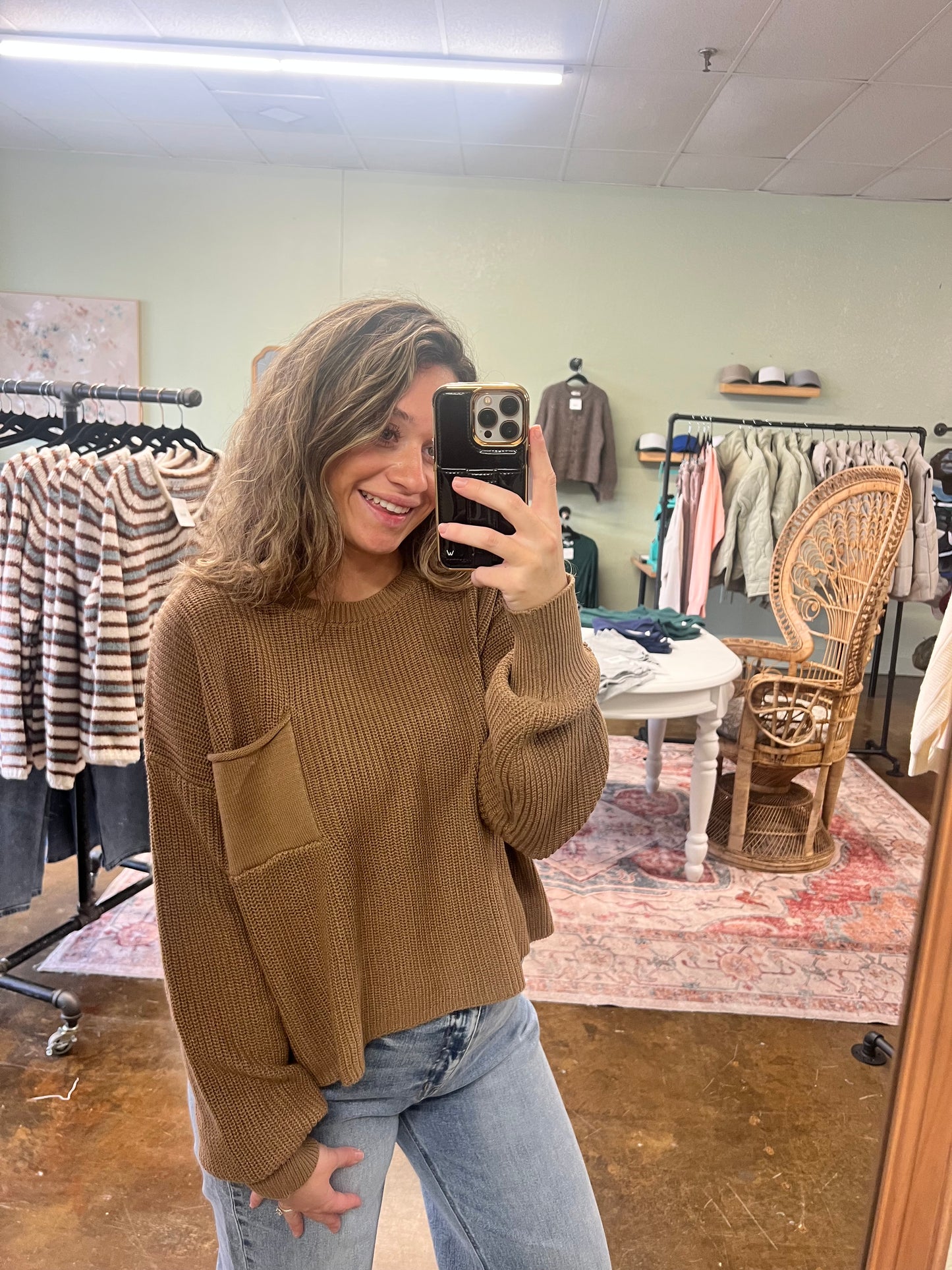Camel Sweater
