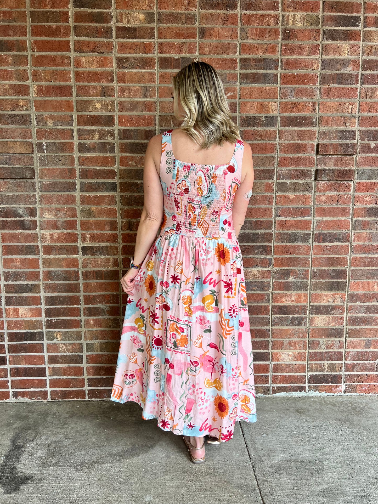 Summer Print Dress