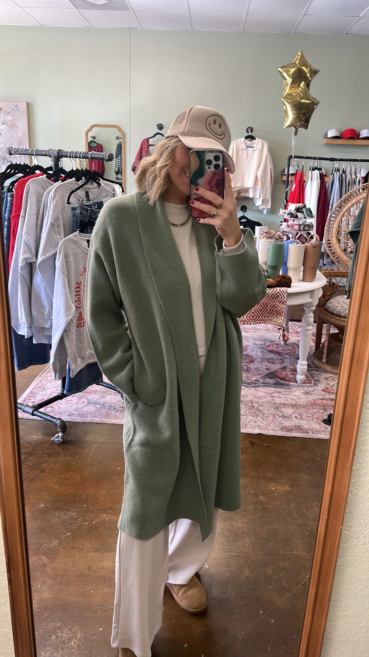 Sage Longline Sweater