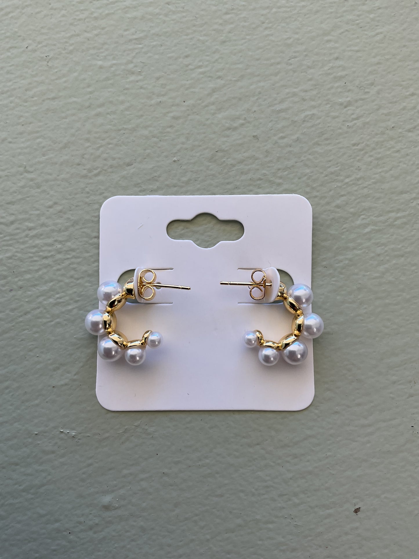 Pearl Hoops