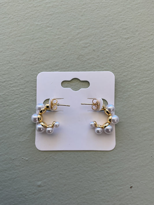 Pearl Hoops