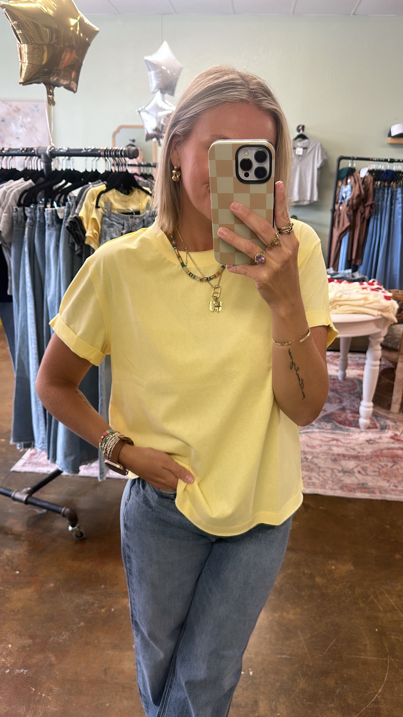 Yellow Mali Tee