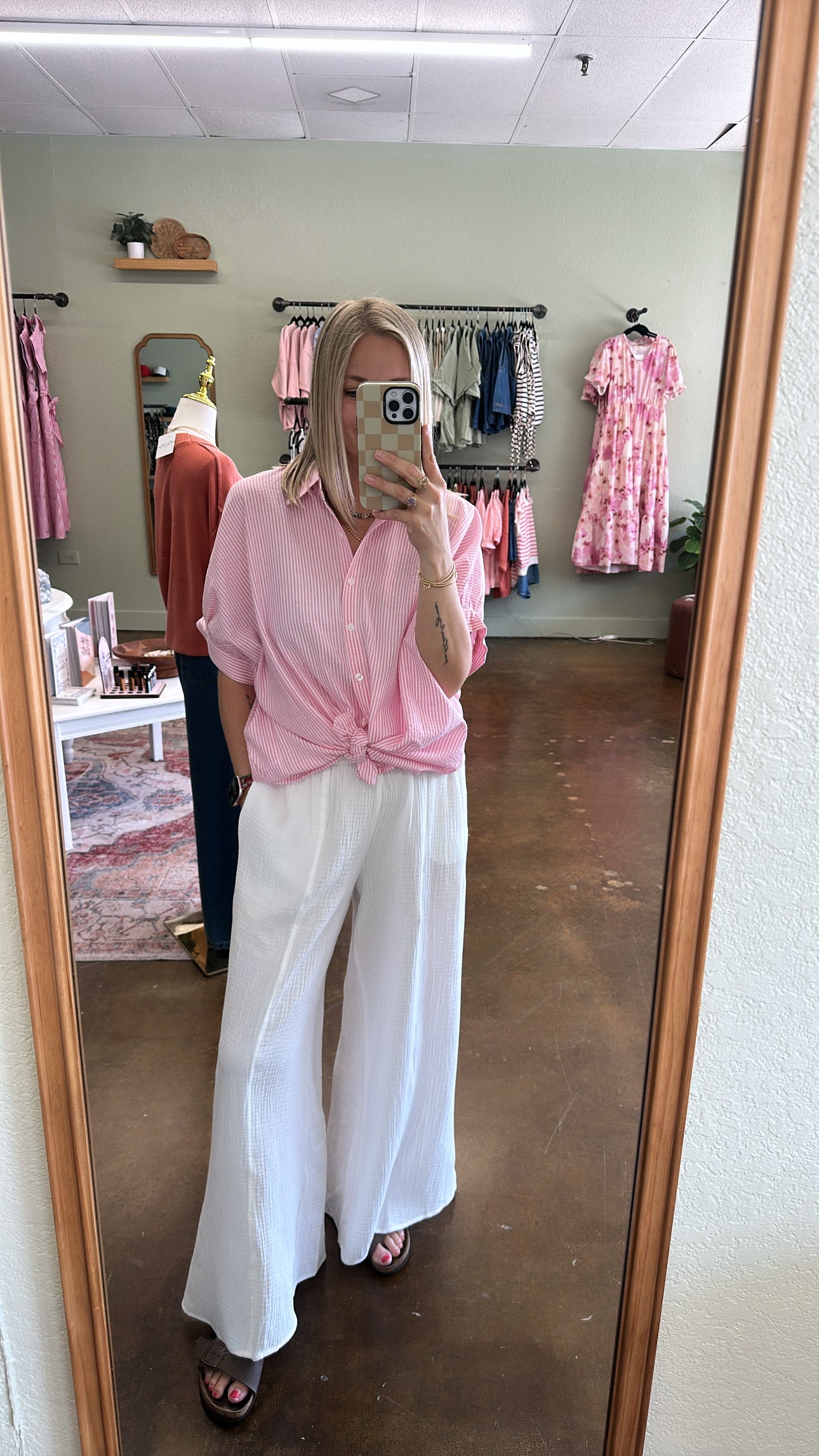 White Linen Pants