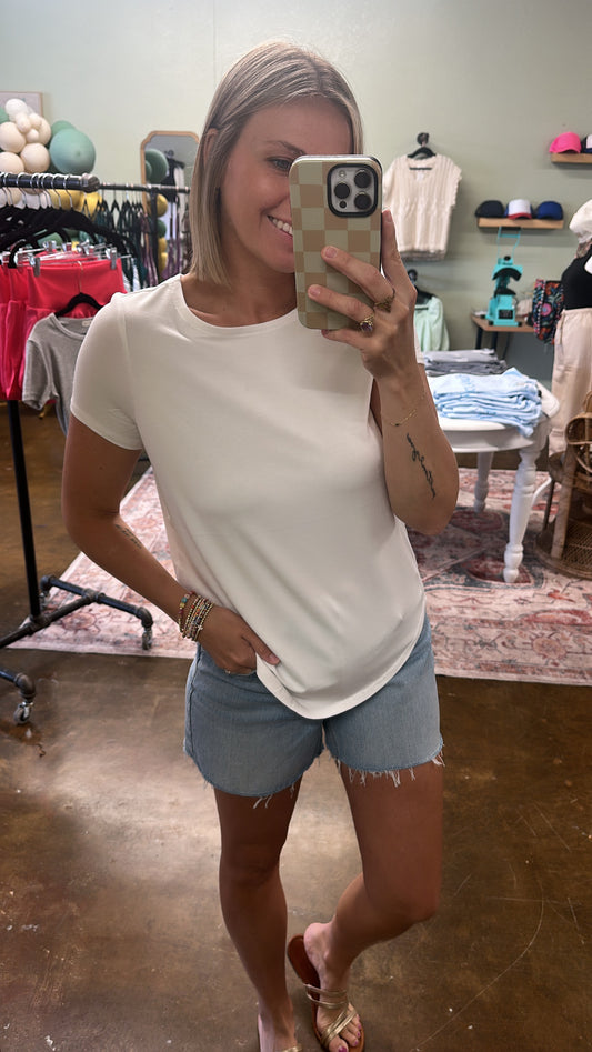 White Tee