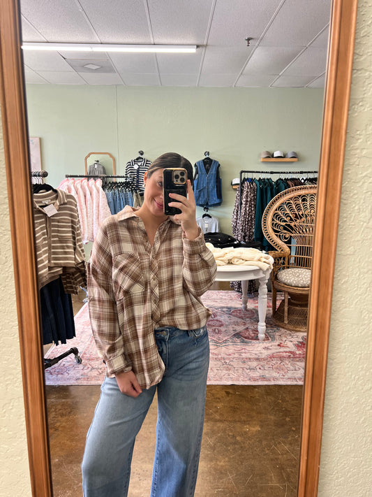 Mocha Flannel