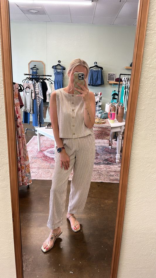 Stripe Pant